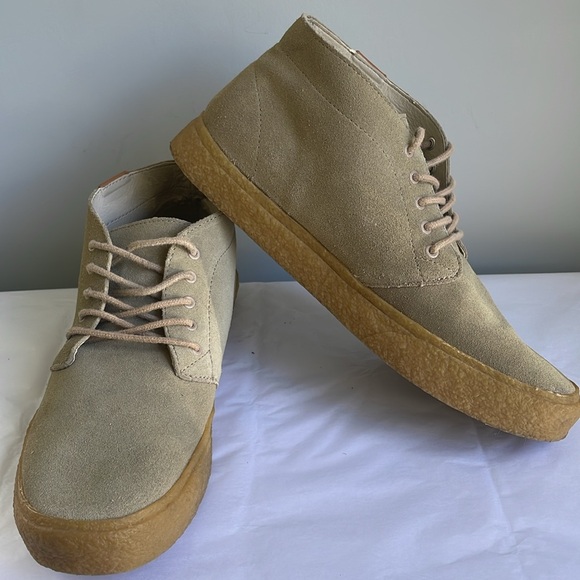 Karl Kani Y2K Chukka Desert Leather Boots Delaney Men’s Tan Size 8.5 - Picture 6 of 13